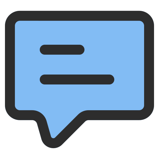 Chatting Generic Outline Color icon