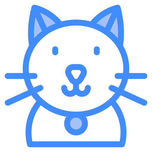 고양이 Generic Blue icon