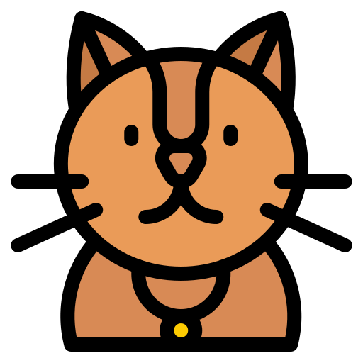 고양이 Generic Outline Color icon