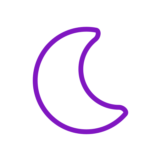 밤 Generic Outline Color icon