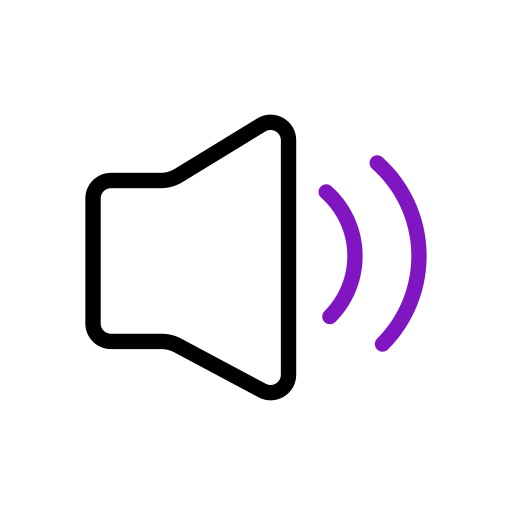 Sound Generic Outline Color icon