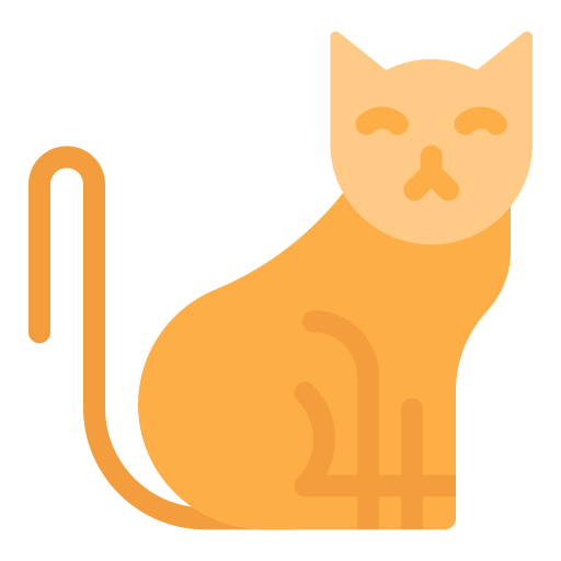gato Generic Flat icono