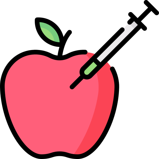 vergiftigde appel Special Lineal color icoon