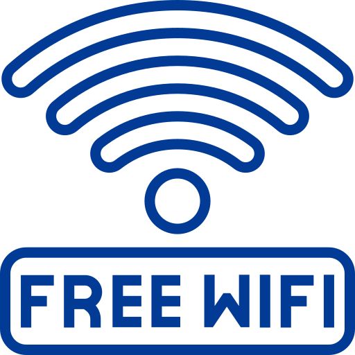 wifi gratis Detailed bright Lineal icona