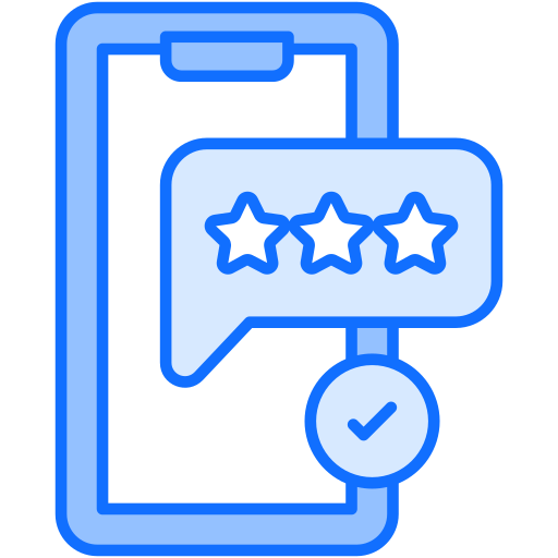 feedback Generic Blue icon