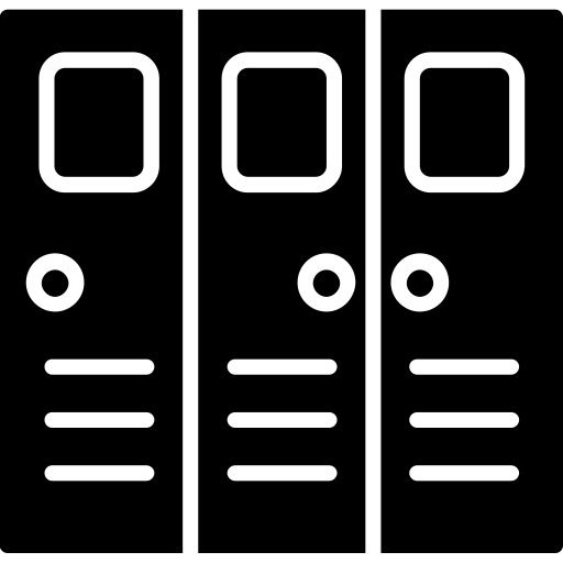 kleedkamer Generic Glyph icoon