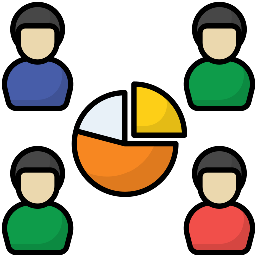 azionisti Generic Outline Color icona