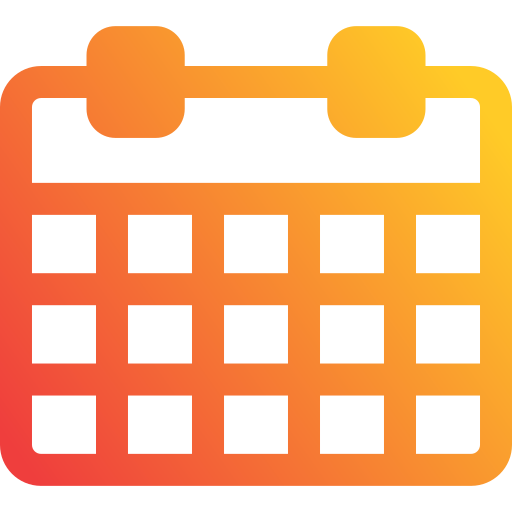 kalender Generic Flat Gradient icon