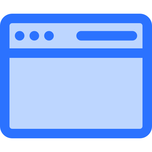 portal web Generic Blue icono