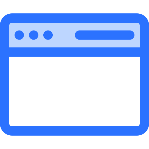 portal web Generic Blue icono