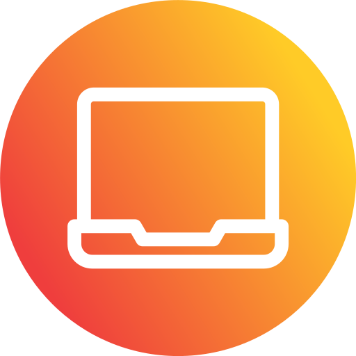 laptop Generic Flat Gradient icon