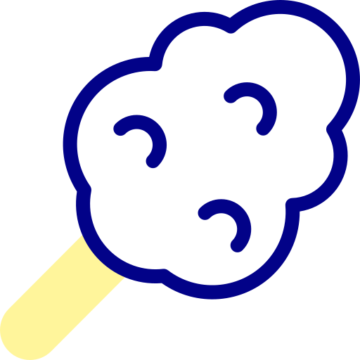 zuckerwatte Detailed Mixed Lineal color icon