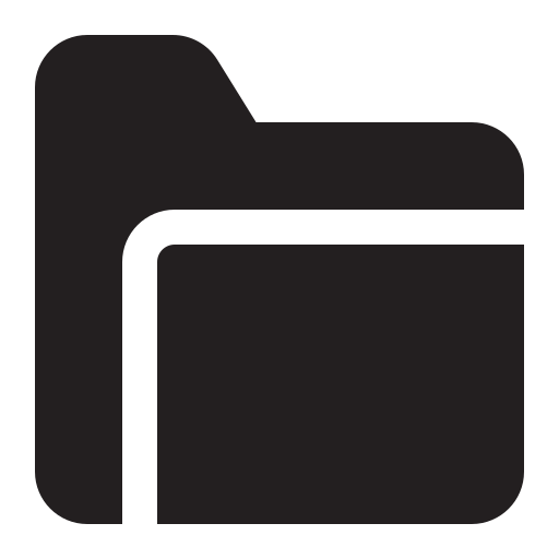 폴더 Generic Glyph icon