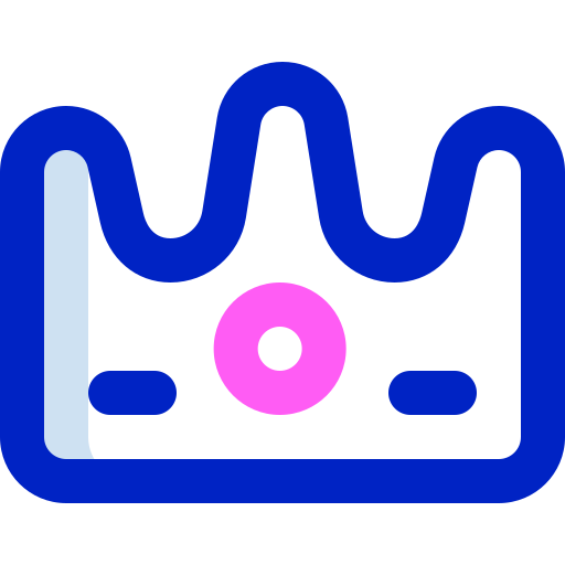 왕관 Super Basic Orbit Color icon
