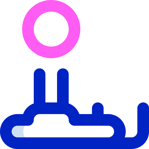 Joystick Super Basic Orbit Color icon