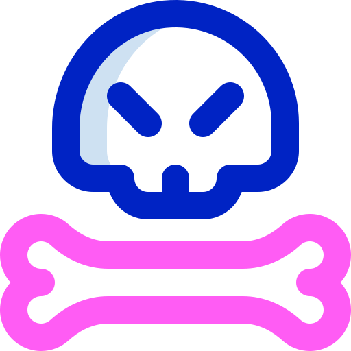Skull Super Basic Orbit Color icon
