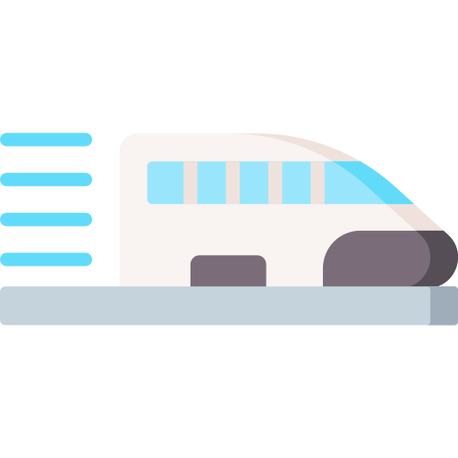 snelle trein Special Flat icoon