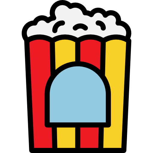 popcorn Pause08 Lineal Color icon