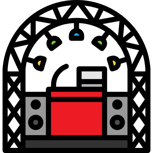dj Pause08 Lineal Color icon