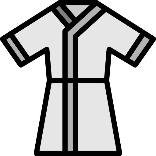 Bathrobe Pause08 Lineal Color icon