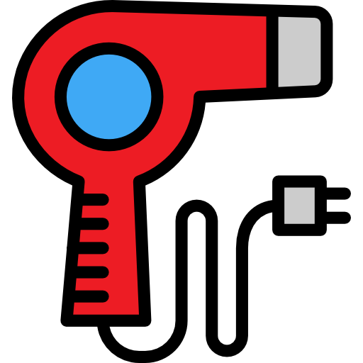 Hair dryer Pause08 Lineal Color icon