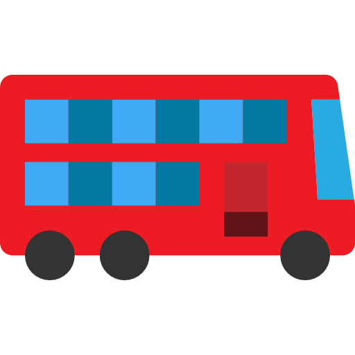autobús Pause08 Flat icono