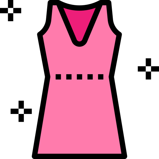 Dress Pause08 Lineal Color icon