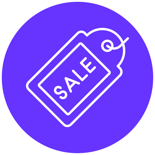 verkoop Generic Flat icoon