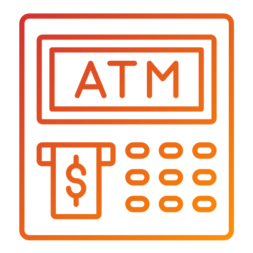 geldautomat Generic Gradient icon