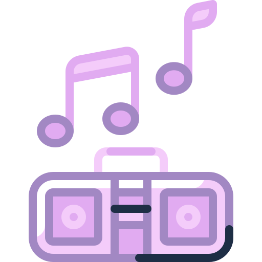 boombox Special Meteor Lineal color icon