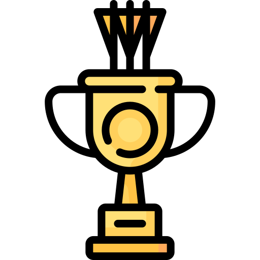 Trophy Special Lineal color icon