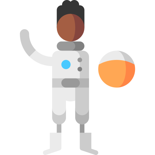 astronaut Puppet Characters Flat icon