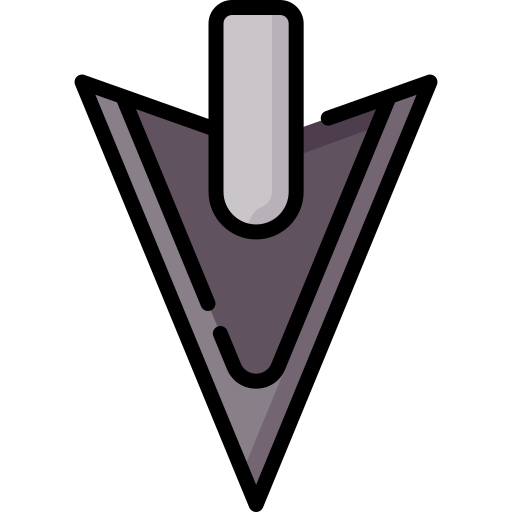 Punta de flecha Special Lineal color icono