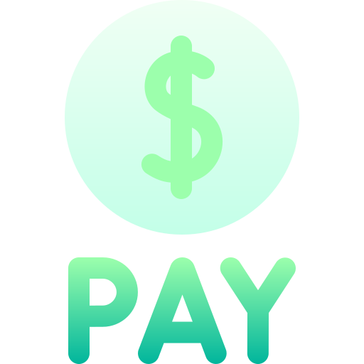 Pay Basic Gradient Gradient icon