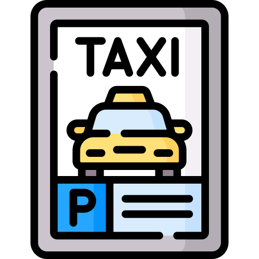taxi Special Lineal color icono