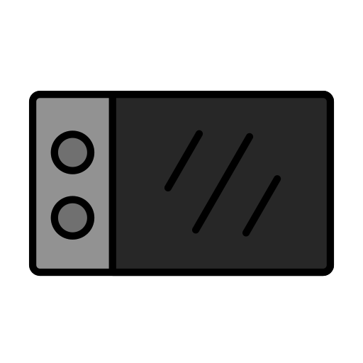 마이크로파 Generic Outline Color icon