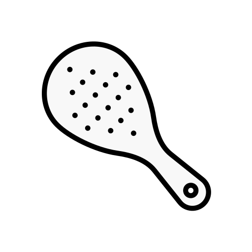 Rice spoon Generic Outline Color icon