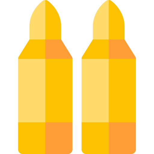 amunicja Basic Rounded Flat ikona