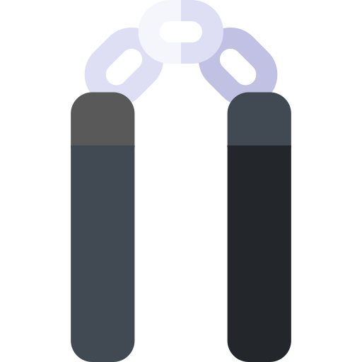 nunchaku Basic Rounded Flat icon
