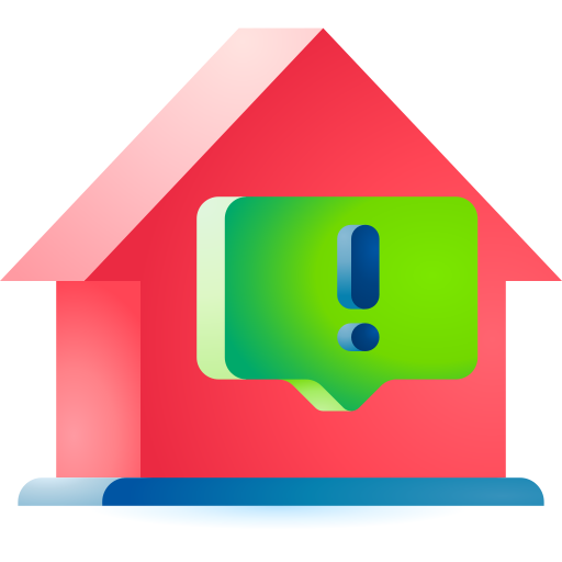집 3D Toy Gradient icon