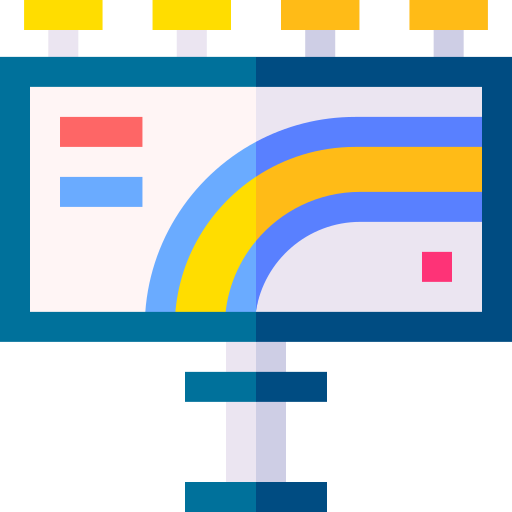 billboardy Basic Straight Flat ikona