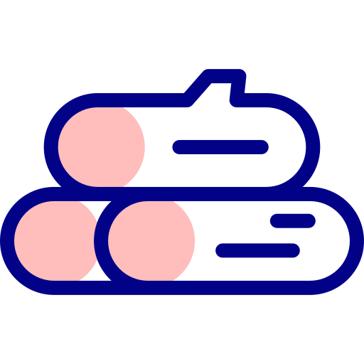 ログ Detailed Mixed Lineal color icon