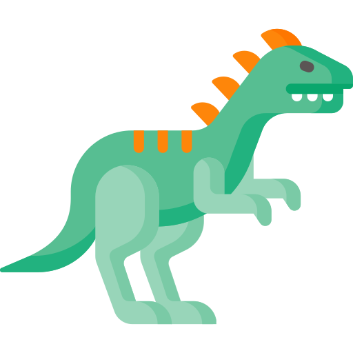 allosaurus Special Flat icoon