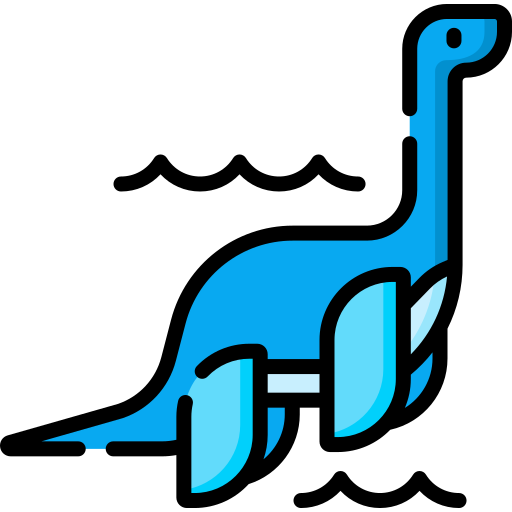 Elasmosaurus Special Lineal color icon