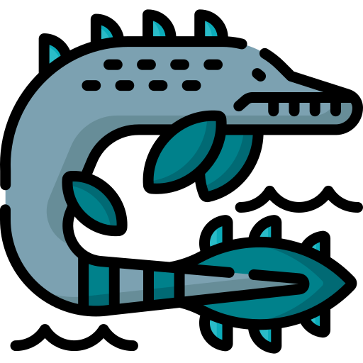 tylosaurus Special Lineal color icon