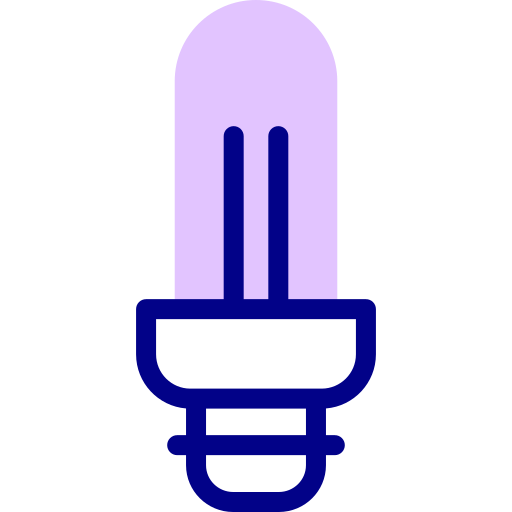 Light bulb Detailed Mixed Lineal color icon