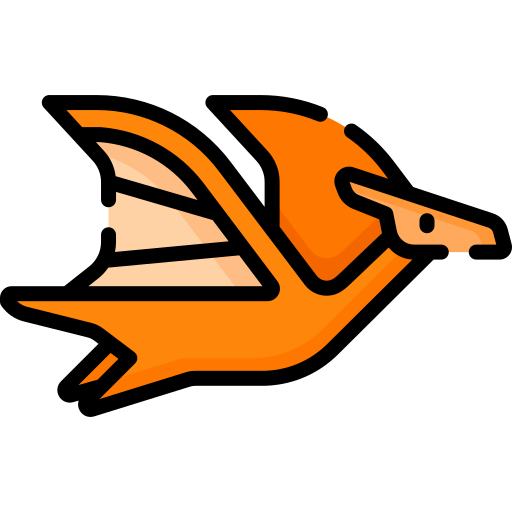 Pterodactyl Special Lineal color icon