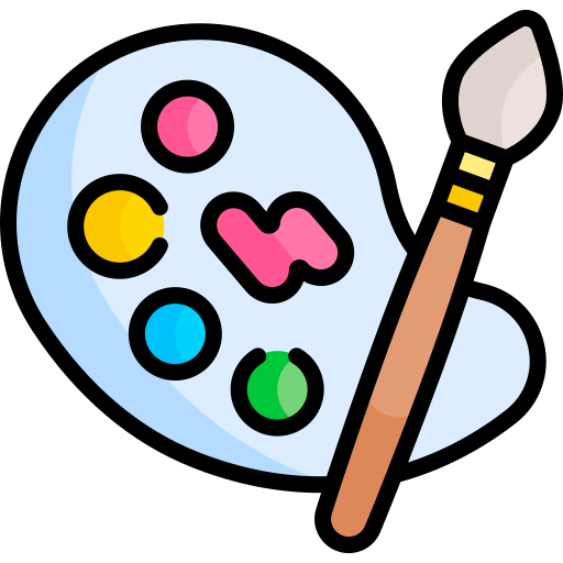 Painting Palette Special Lineal color icon