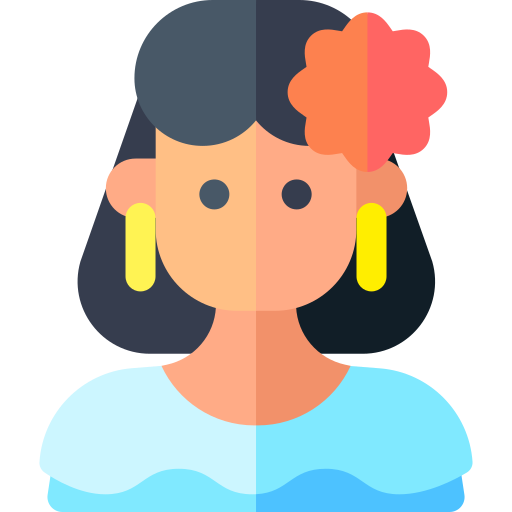 멕시코 여자 Basic Rounded Flat icon