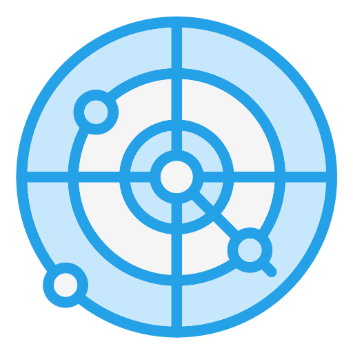 radar Generic Blue icon